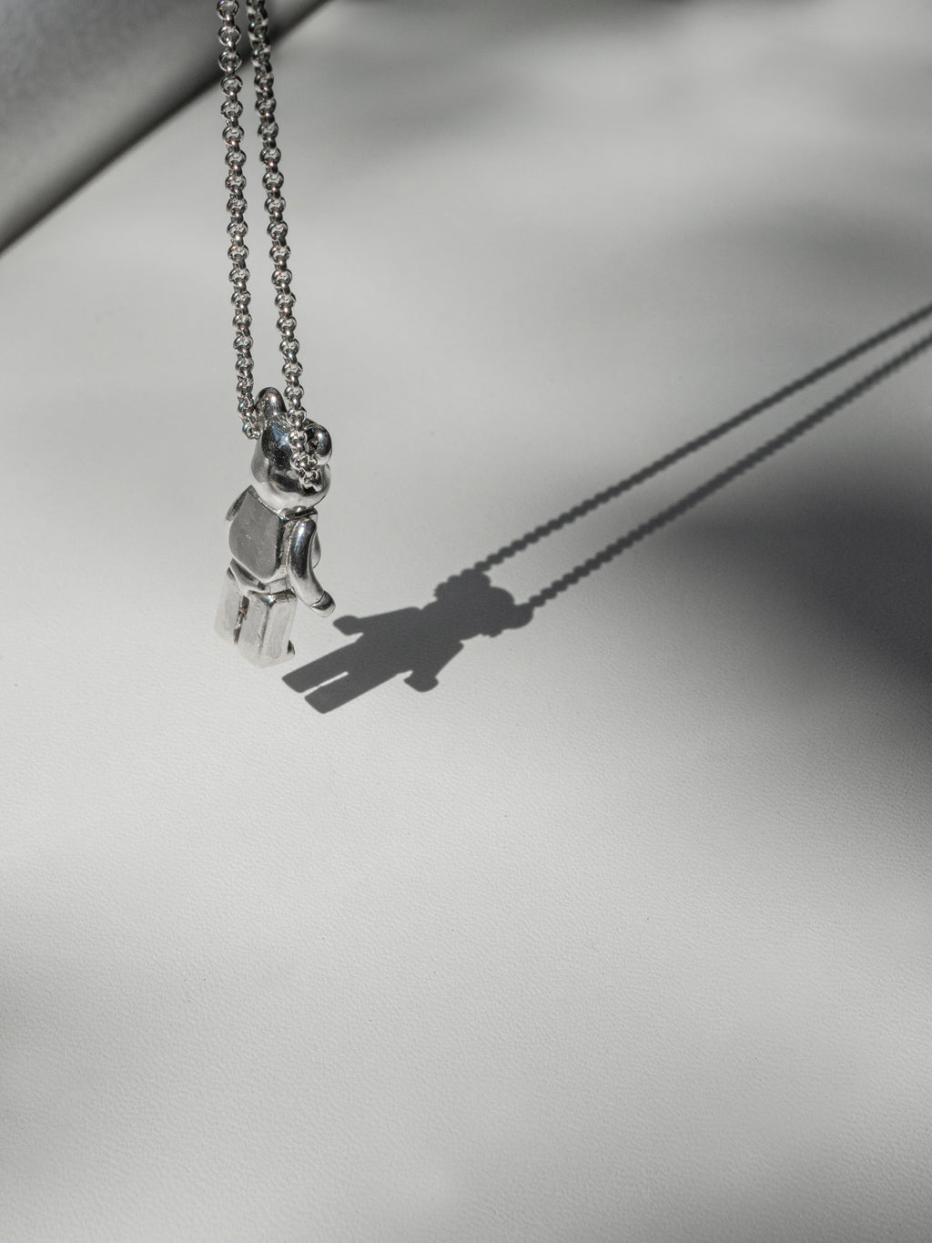 Silver Bear Necklace