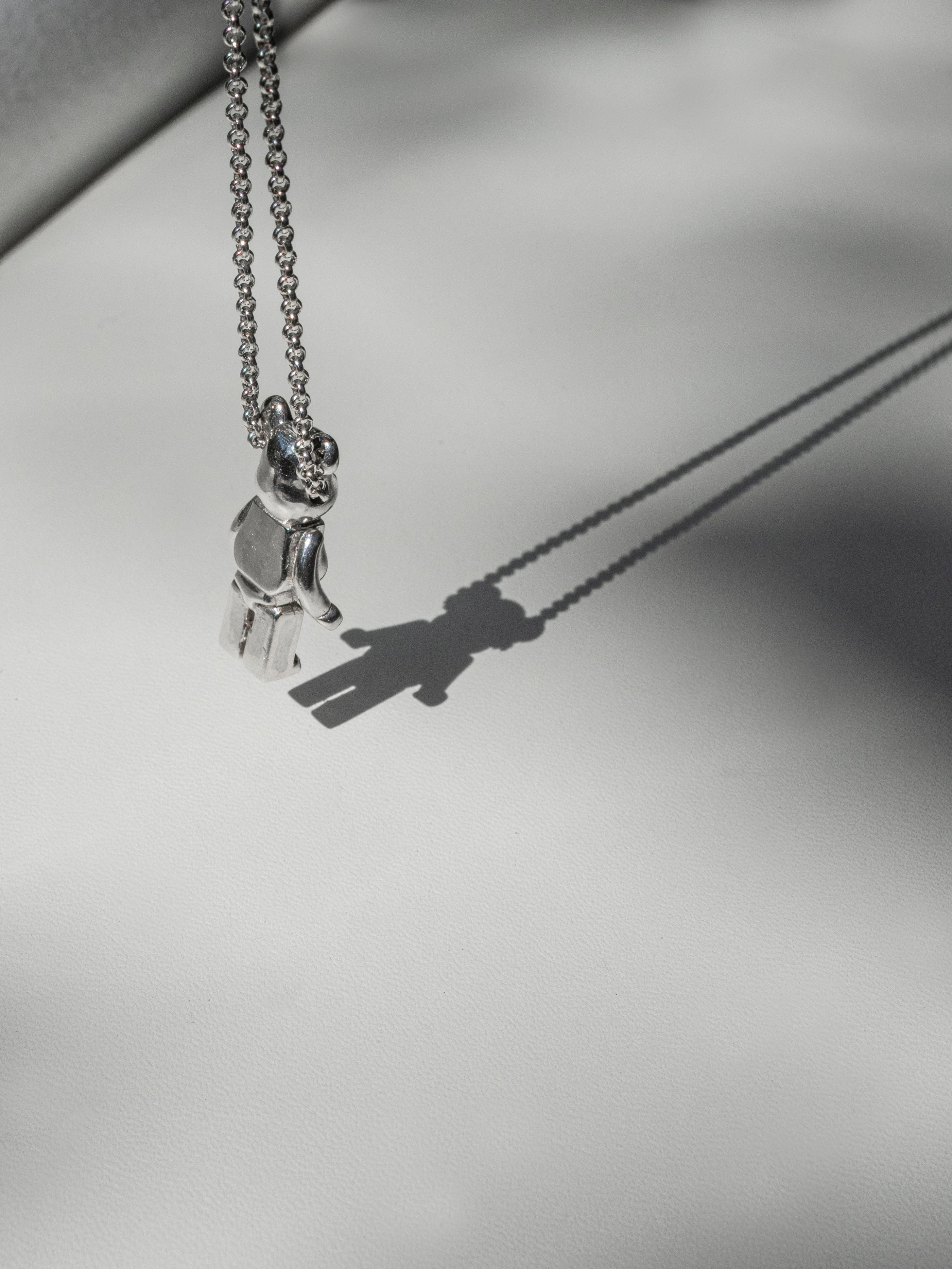 Silver Bear Necklace