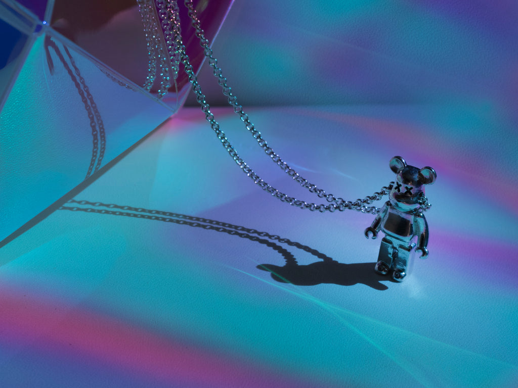 Silver Bear Necklace