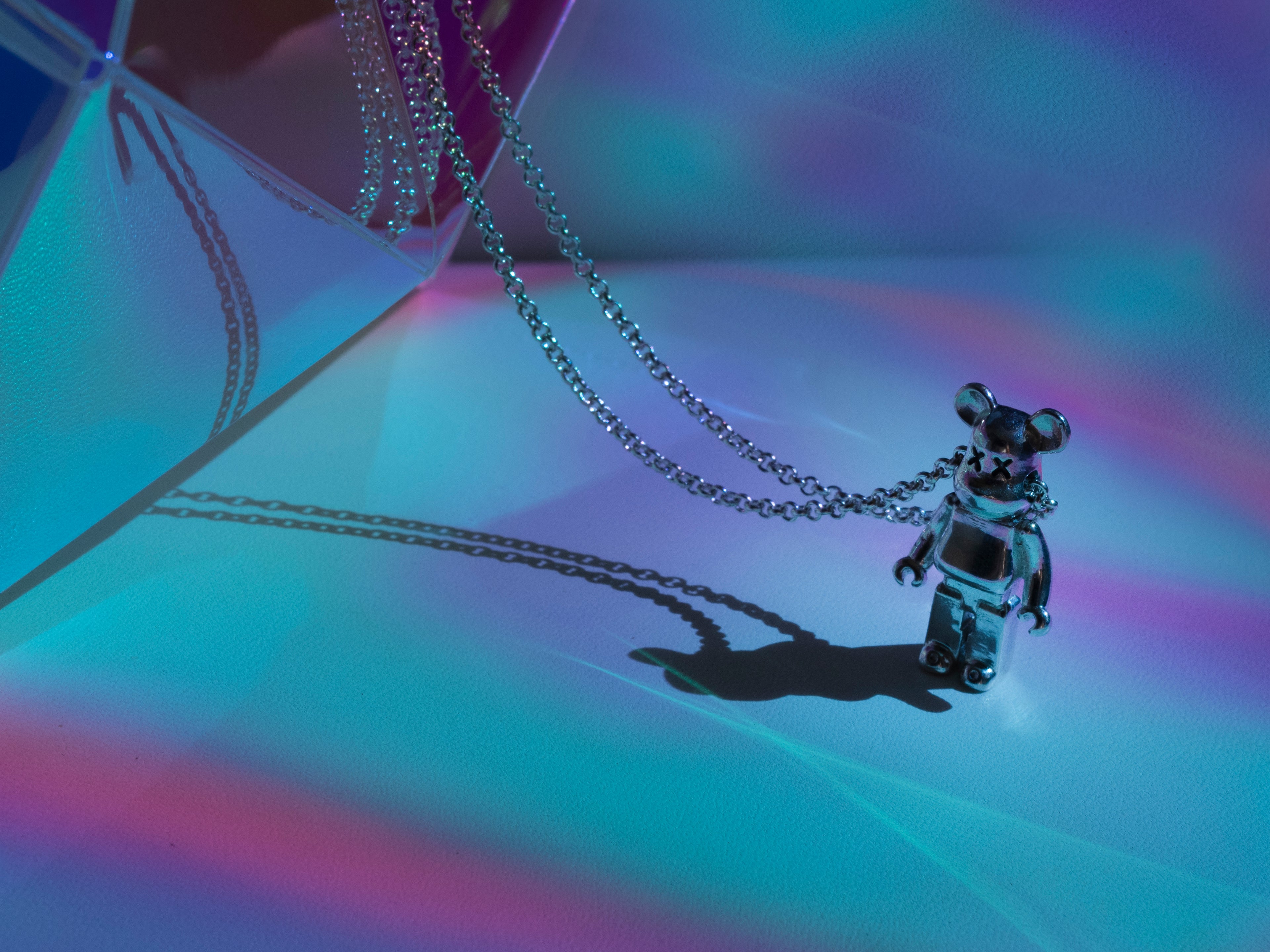 Silver Bear Necklace